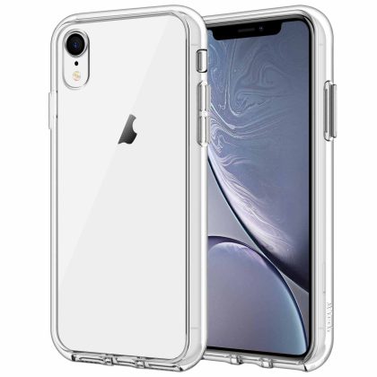 JETech Case for iPhone XR 6.1-Inch, Non-Yellowing Shockproof Phone Bumper Cover, Anti-Scratch Clear Back