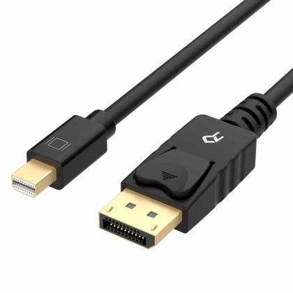 Rankie Mini DisplayPort to DisplayPort Cable, Mini DP to DP, 4K Ready, Gold Plated