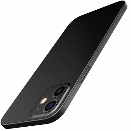 JETech Ultra Slim (0.35mm Thin) Case for iPhone 12, 6.1-Inch, Camera Lens Cover Full Protection, Lightweight, Matte Finish PP Hard Minimalist Case, Support Wireless Charging