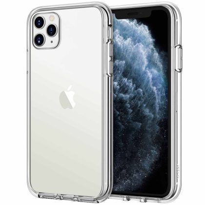 JETech Case for iPhone 11 Pro 5.8-Inch, Non-Yellowing Shockproof Phone Bumper Cover, Anti-Scratch Clear Back