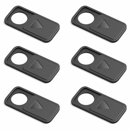JETech Camera Cover Slide Webcam Compatible Laptop/Tablet/MacBook Air Pro/iMac/iPhone 8 7 6, Ultra-Thin Privacy and Security Protection Slider, 6-Pack