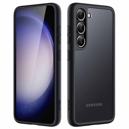 JETech Matte Case for Samsung Galaxy S23  / S23 Plus 5G 6.6-Inch, Frosted Translucent Back Protective Slim Phone Cover, Anti-Fingerprints