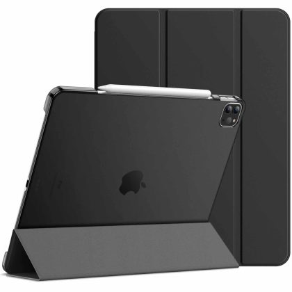 JETech Case for iPad Pro 12.9-Inch (2020/2018 Model, 4th/3rd Generation), Compatible with Pencil, Cover Auto Wake/Sleep