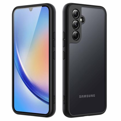 JETech Matte Case for Samsung Galaxy A34 5G 6.6-Inch, Frosted Translucent Back Protective Slim Phone Cover, Anti-Fingerprints