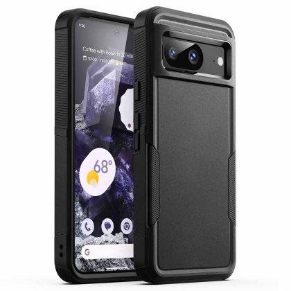 JETech Case for Google Pixel 8 6.2-Inch 2023, Heavy Duty Dual-Layer Protection, Rugged Tough Shockproof Phone Cover with Matte Design