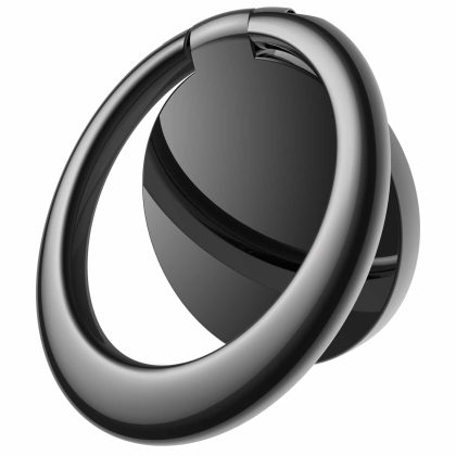 JETech Cell Phone Ring Holder, 360 Degree Rotation Metal Finger Grip Adjustable Cellphone Stand for Magnetic Car Mount, Compatible with iPhone, Galaxy, Pixel and More Smartphone