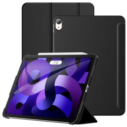 JETech Case for iPad Air 11-Inch M3/M2 (2025/2024), iPad Air 5/4 (2022/2020 5th/4th Generation 10.9-Inch), Protective Hard Back Shell Soft-Touch Tablet Stand Cover, Auto Wake/Sleep