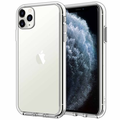 JETech Case for iPhone 11 Pro Max 6.5-Inch, Non-Yellowing Shockproof Phone Bumper Cover, Anti-Scratch Clear Back