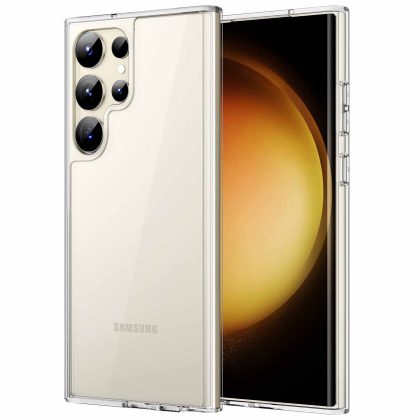 JETech Case for Samsung Galaxy S23 Ultra 5G 6.8-Inch, Non-Yellowing Shockproof Bumper Protective Phone Cover, Anti-Scratch Hard PC Back