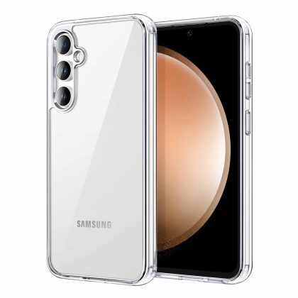 JETech Case for Samsung Galaxy S23 FE 6.4-Inch, Non-Yellowing Shockproof Bumper Protective Phone Cover, Anti-Scratch Hard PC Back