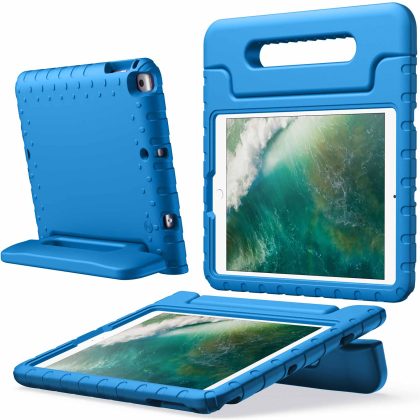 JETech Kids Case for iPad 9.7 Inch (6th/5th Generation, 2018/2017), iPad Air 2/1 9.7 (2nd/1st Gen, 2014/2013) and iPad Pro 9.7 2016, Shockproof Lightweight Tablet Cover with Handle Stand