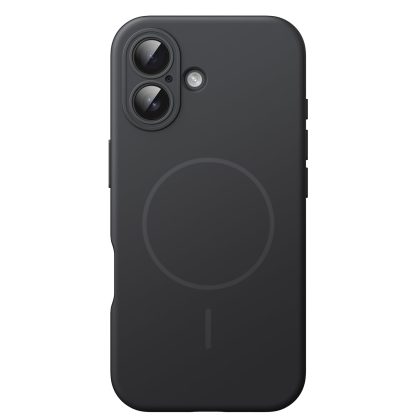 JETech Magnetic Silicone Case for iPhone 17 6.3-Inch, Compatible with MagSafe, Silky Soft Touch, Shock Absorbing Phone Cover with Camera Lens Protection