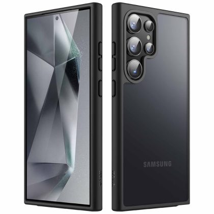 JETech Matte Case for Samsung Galaxy S24 Ultra 5G, Frosted Translucent Back Protective Slim Phone Cover, Anti-Fingerprints