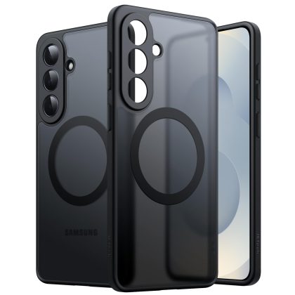 JETech Magnetic Case for Samsung Galaxy S26, Compatible with MagSafe, Camera Lens Full Protection, Translucent Matte Back Shockproof Phone Cover