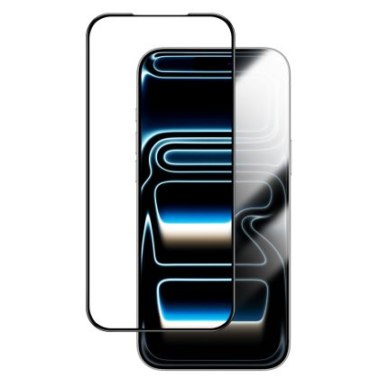 JETech Full Coverage Screen Protector for iPhone 17 Pro Max, AR Anti Reflection, Black Edge Tempered Glass Anti-Fingerprint & Auto-Align Installation, Case-Friendly, 6.9-Inch Display, 2-Pack