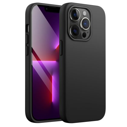 JETech Silicone Case for iPhone 13 Pro 6.1-Inch, Silky-Soft Touch Full-Body Protective Phone Case, Shockproof Cover with Microfiber Lining
