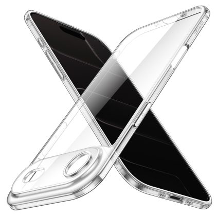 JETech Slim Case for iPhone 17 Air with Camera Lens Full Protection, Ultra-Thin Lightweight Clear Minimalist Protective Phone Cover, 6.5-Inch Display