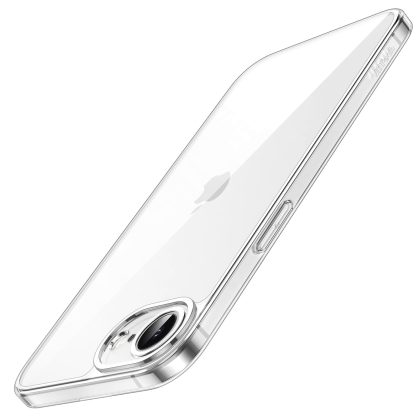 JETech Slim Case for iPhone 16e 6.1-Inch 2025 with Camera Lens Full Protection, Ultra-Thin Lightweight Clear Minimalist Protective Phone Cover