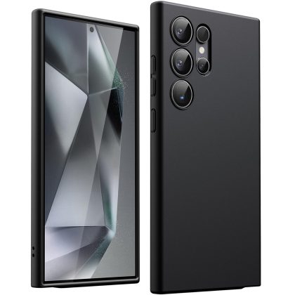 JETech Slim Fit Case for Samsung Galaxy S24 Ultra 5G, Camera Lens Full Protection, Soft TPU Thin Protective Phone Cover with Matte Finish, Shockproof