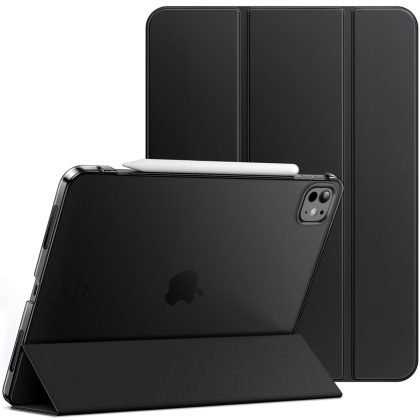 JETech Case for iPad Pro 13-Inch M5/M4 (2025/2024), Slim Stand Hard Back Shell Smart Cover with Auto Wake/Sleep