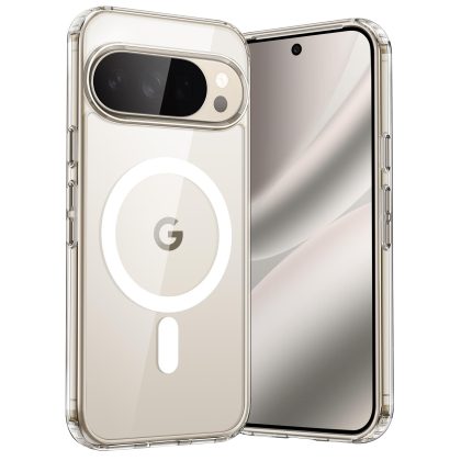 JETech Magnetic Case for Google Pixel 10 Pro XL 2025 Compatible with MagSafe and Pixelsnap Charger, Shockproof Phone Bumper Cover, Anti-Scratch Clear Back