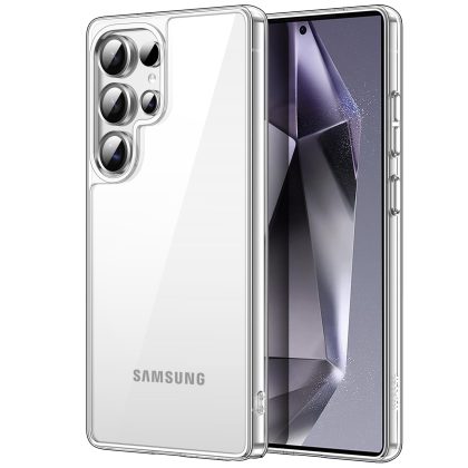 JETech Case for Samsung Galaxy S25 Ultra 5G, Non-Yellowing Shockproof Bumper Protective Phone Cover, Anti-Scratch Hard PC Back