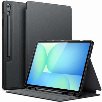 JETech Case for Samsung Galaxy Tab S10 FE Plus/S10 FE  13.1-Inch with S Pen Holder, Slim Folio Stand Protective Tablet Cover, Multi-Angle Viewing