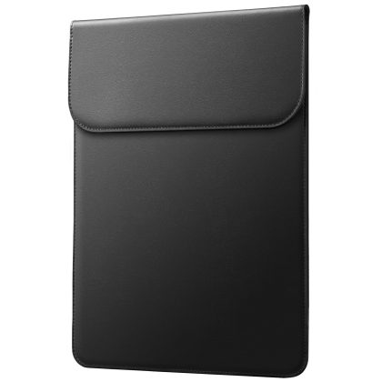 JETech Slim Laptop Sleeve for MacBook Pro 14-Inch(M4/M3/M2/M1, 2021-2024), PU Leather Case with Magnetic Closure