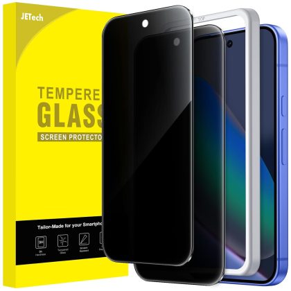 JETech Privacy Screen Protector for Google Pixel 11, 2-Pack