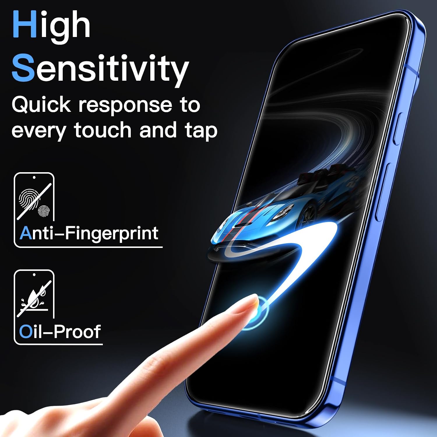 JETech Anti-Reflective Screen Protector for Google Pixel 11 Pro XL, 2-Pack - Image 7