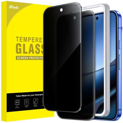 JETech Privacy Screen Protector for Google Pixel 11 Pro XL, 2-Pack