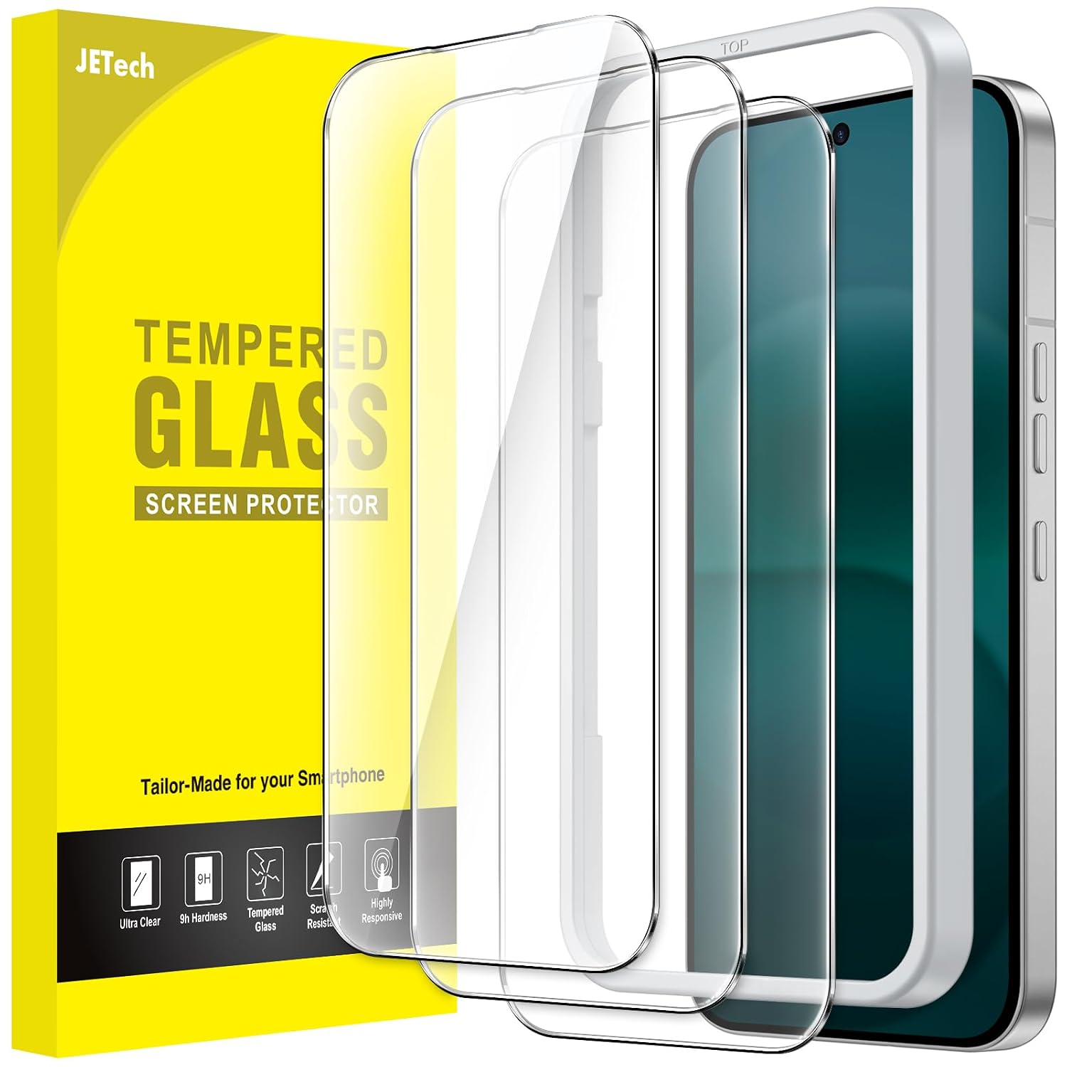 JETech Screen Protector for Nothing Phone 4a Pro, 3-Pack